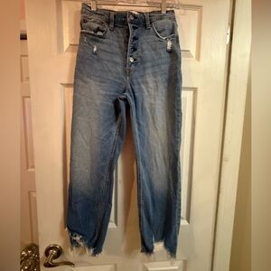 Abercrombie & Fitch Light Blue Boyfriend Jeans